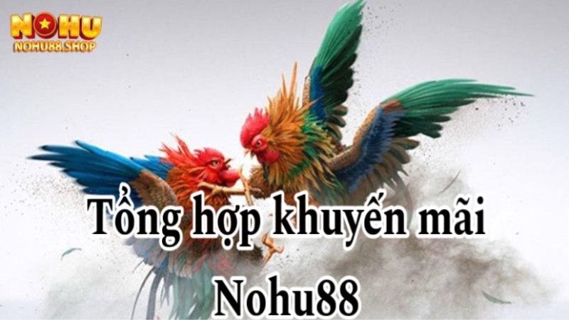 Tổng hợp những mã khuyến mãi Nohu88 mới nhất