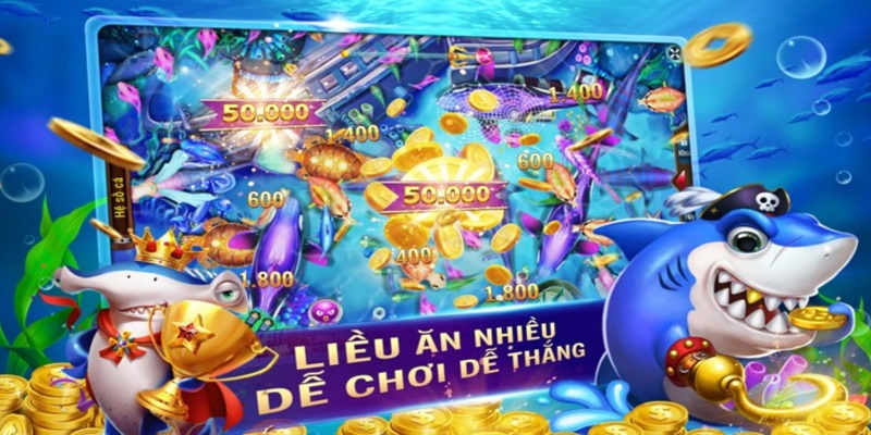 Bắn cá với đồ họa 3D mang đến sức hấp dẫn khó chối từ